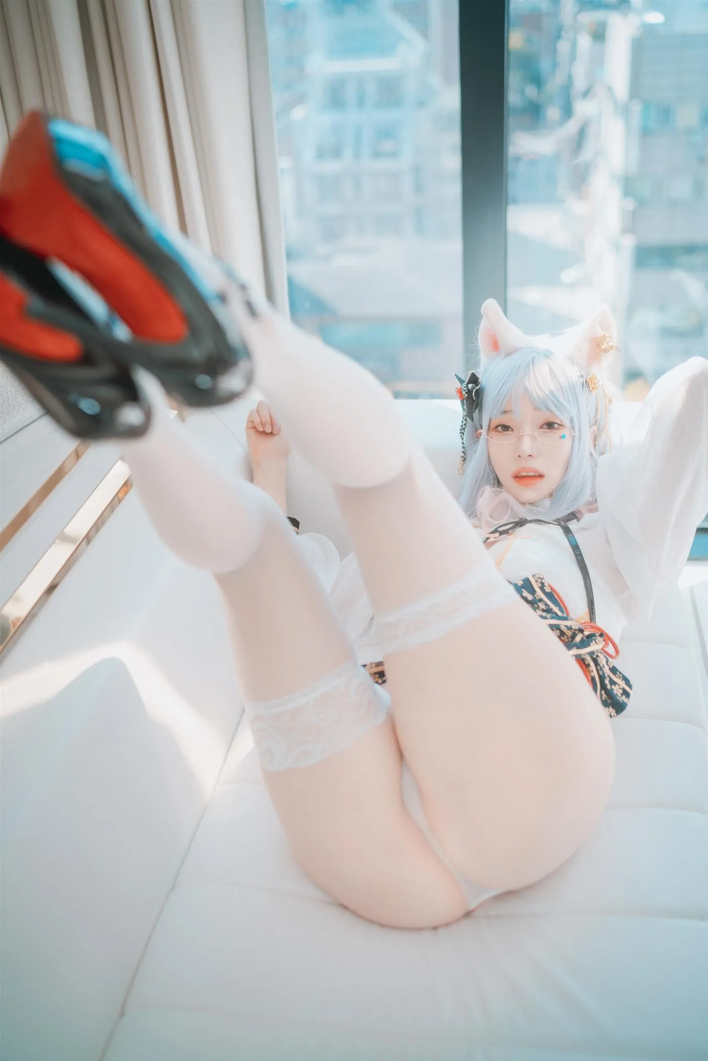 Bambi밤비 – NO.86 [DJAWA] Le Chat Porte un Qípáo [87P]插图4